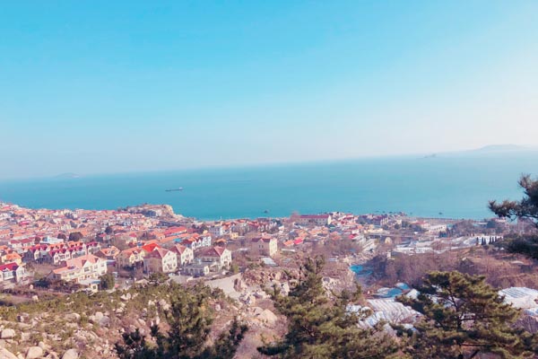 嶗山區雕龍嘴村貌